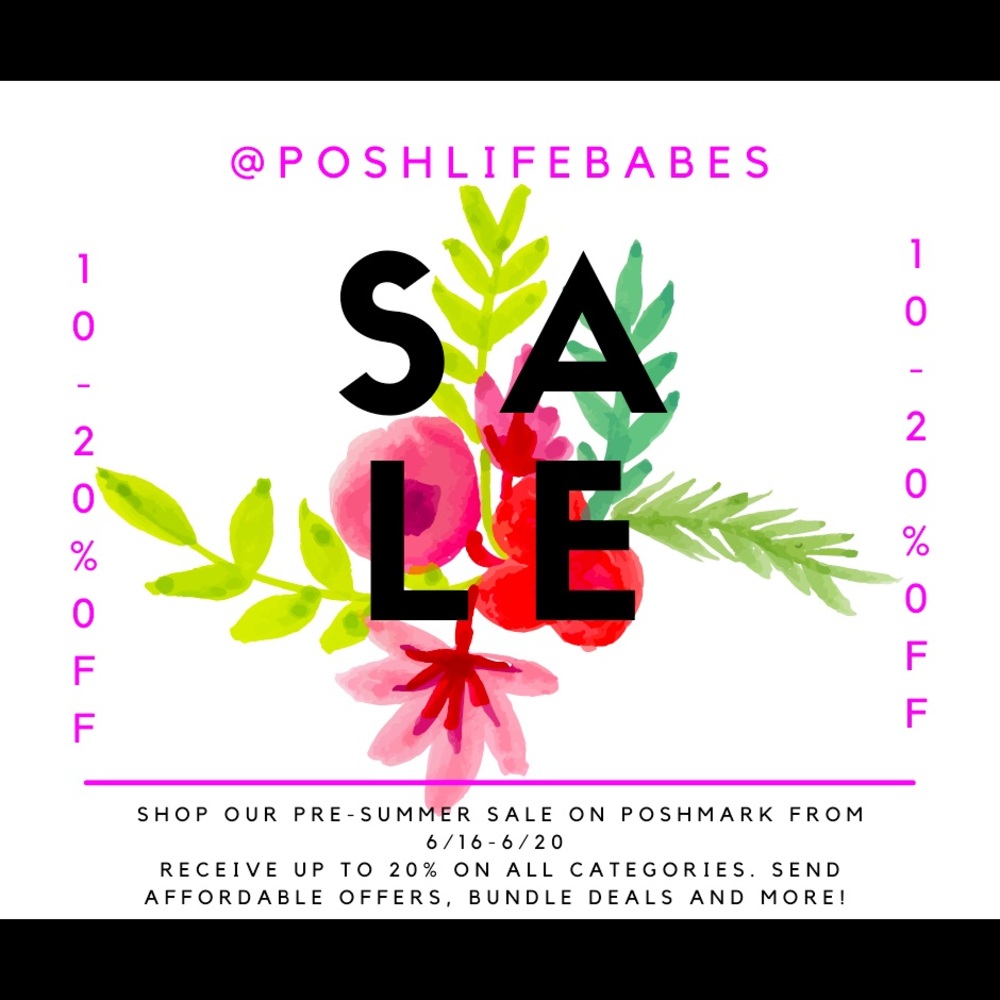 🛍🤑🛒 POSHLIFEBABES PRE-SUMMER SALE🙀😻